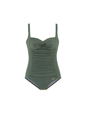 LASCANA | Damen Badeanzug | olive