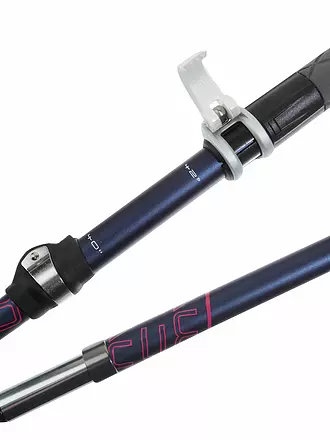 LEKI | Damen Trekkingstöcke Micro Vario Carbon | blau