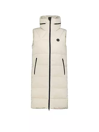 LUHTA | Damen Weste Ebbo Lang | beige