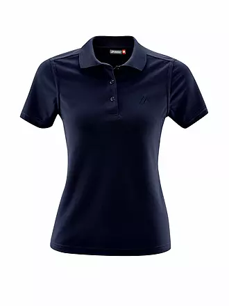 MAIER SPORTS | Damen Funktionspolo Ulrike | dunkelblau