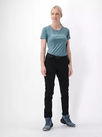 MAIER SPORTS | Damen ZipOff-Wanderhose Inara Slim Zip | schwarz