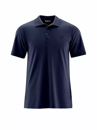 MAIER SPORTS | Herren Funktionspolo Ulrich | dunkelblau