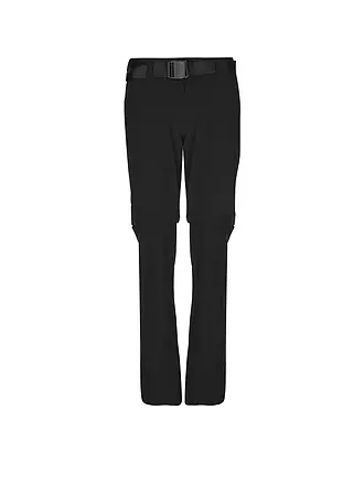 MAIER | Damen Wanderhose Nata2 ZipOff | schwarz