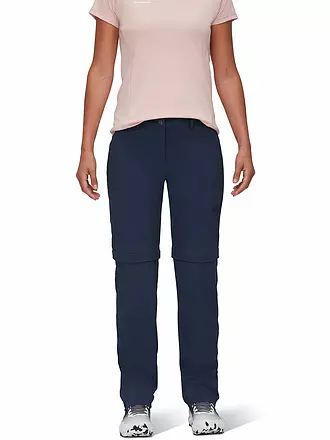 MAMMUT | Damen Wanderhose Runbold Zip Off | dunkelblau