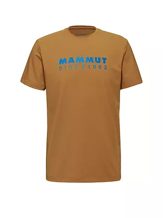 MAMMUT | Herren Funktionsshirt Trovat  Logo | camel