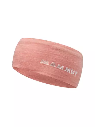 MAMMUT | Stirnband Tree Wool | rosa