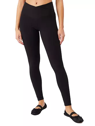 MANDALA | Damen Yoga Hose Classic Rolldown | schwarz