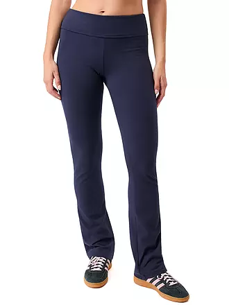 MANDALA | Damen Yoga Hose Classic Rolldown | dunkelblau