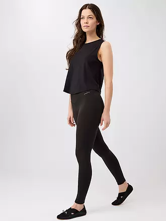 MANDALA | Damen Yogatank Cropped | schwarz