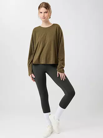 MANDALA | Damen Yogatight On Point | dunkelgrün