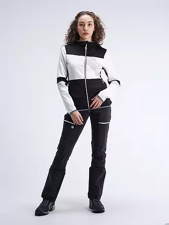 MARTINI | Damen Fleecejacke Adamello Hoodie | weiss