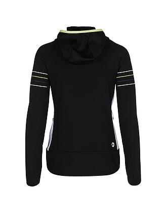 MARTINI | Damen Fleecejacke Go Big Hoodie | schwarz
