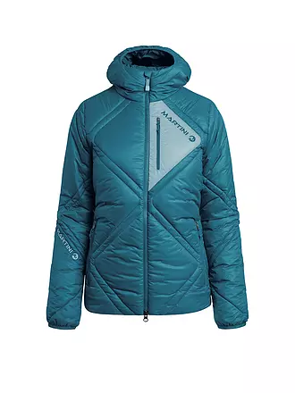 MARTINI | Damen Touren Isojacke Broad Peak Hoodie | dunkelrot