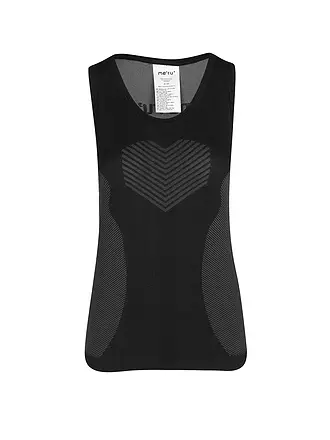 MERU |  Damen Singlet Atka | schwarz