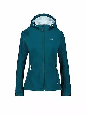 MERU |  Damen Softshelljacke Meaux | petrol