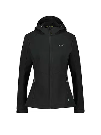 MERU |  Damen Softshelljacke Meaux | schwarz