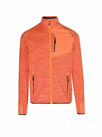 MERU |  Herren Fleecejacke Oldham | orange