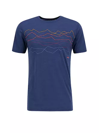 MERU | Herren Funktionsshirt Horsens Wool | dunkelblau