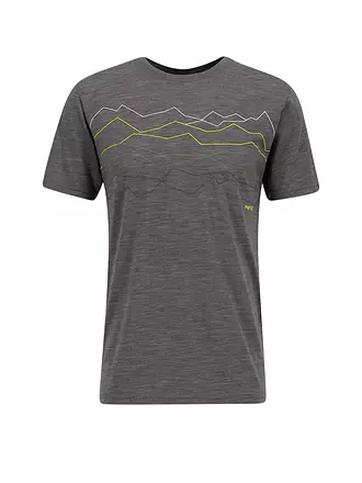 MERU | Herren Funktionsshirt Horsens Wool | grau
