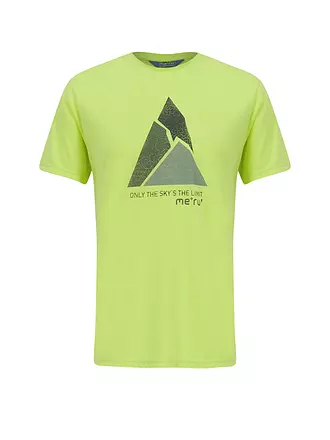 MERU | Herren Funktionsshirt Lolland | gelb