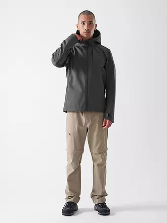 MERU | Herren Softshell Jacke Toulouse Hoodie | dunkelrot