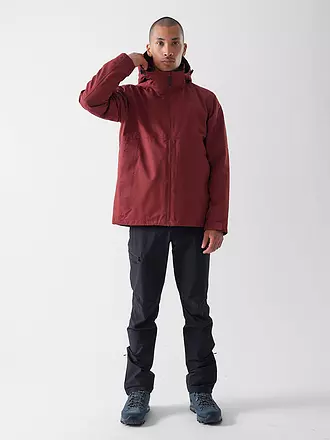 MERU | Herren Wanderjacke Bedfird 2in1 Hoodie | dunkelgrün