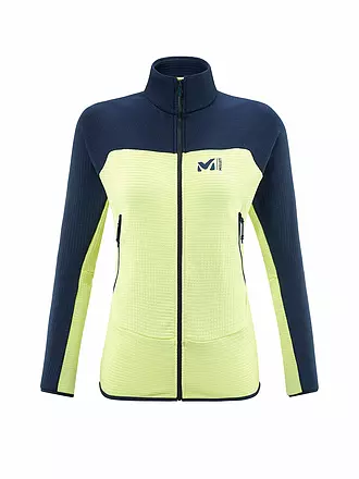MILLET | Damen Fleecejacke Fusion Grid | gelb