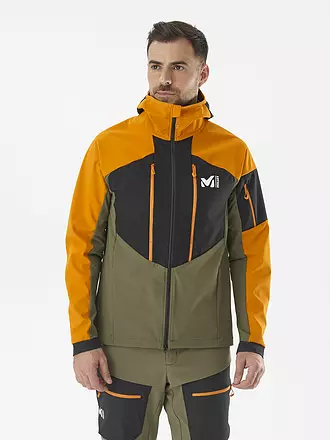 MILLET | Herren Touren Softshelljacke White Shield Hoodie | 