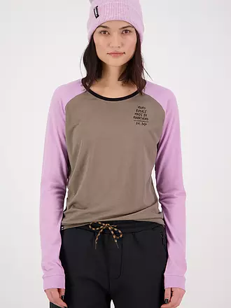 MONS ROYALE | Damen Funktionsshirt Icon Raglan | olive