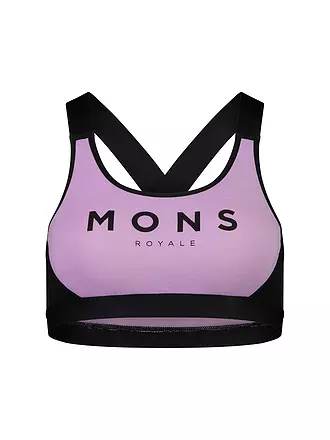 MONS ROYALE | Damen Sport-BH Stella X-Back Low Support | lila