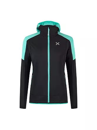 MONTURA | Damen Fleecejacke Light Revolution Hoodie | schwarz