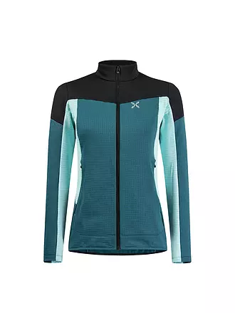 MONTURA | Damen Fleecejacke Stretch Mind Maglia | petrol