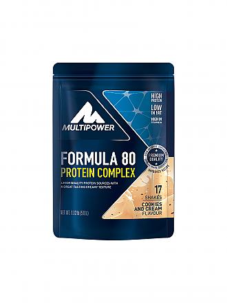 MULTIPOWER | Getränkepulver Formula 80 Protein Complex Cookies and Cream | keine Farbe