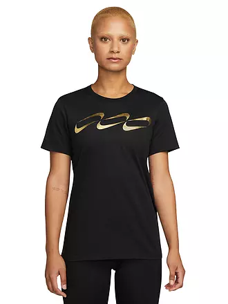 NIKE | Damen T-Shirt Dri-FIT | schwarz