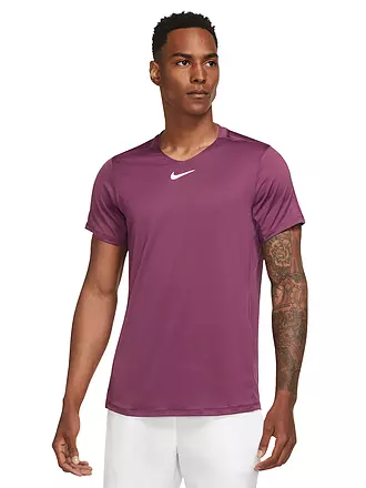 NIKE | Herren Laufshirt NikeCourt Dri-FIT Advantage | weiss