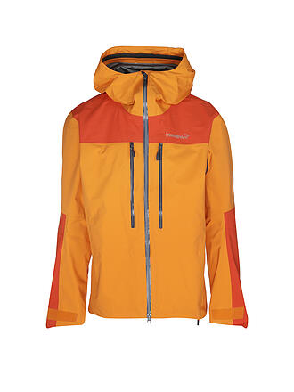 NORRØNA | Herren Tourenjacke trollveggen  Gore-Tex Pro Light | orange