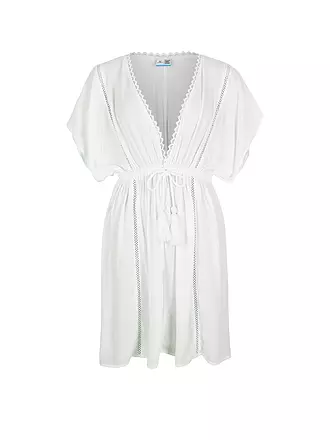 O'NEILL | Damen Tunika Mona Beach Cover Up | Snow White O'Neill Blue Mona Beach Cover Up | schwarz