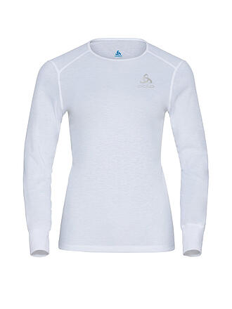 ODLO | Damen Funktionsshirt ACTIVE WARM ECO Base Layer | weiss