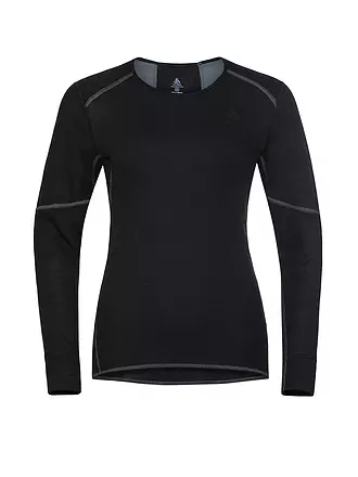 ODLO | Damen Funktionsshirt ACTIVE X-WARM ECO Base Layer | schwarz