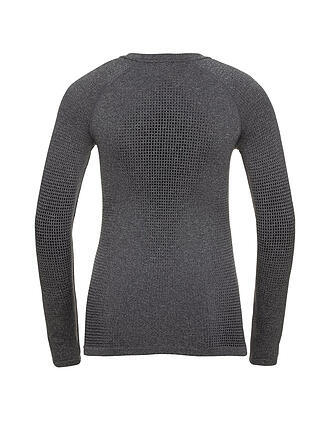 ODLO | Damen Funktionsshirt WARM ECO Baselayer | grau