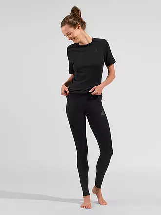 ODLO | Damen Funktionstight ACTIVE WARM ECO Base Layer | schwarz