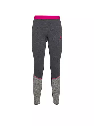 ODLO | Damen Unterzieh Hose Revelstoke Performance Wool 150 3/4 | grau