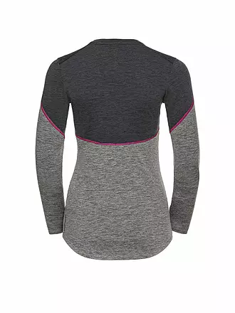 ODLO | Damen Unterzieh Shirt Revelstoke Performance Wool Warm | grau