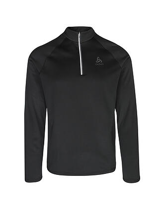 ODLO | Herren Unterzieh Zipshirt Besso Mid Layer | schwarz