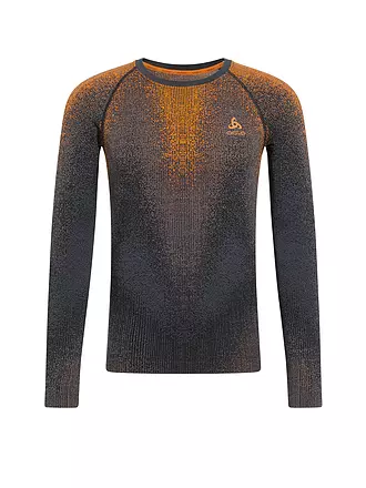 ODLO | Herren Unterzieh Zipshirt Blackcomb Base Layer | orange