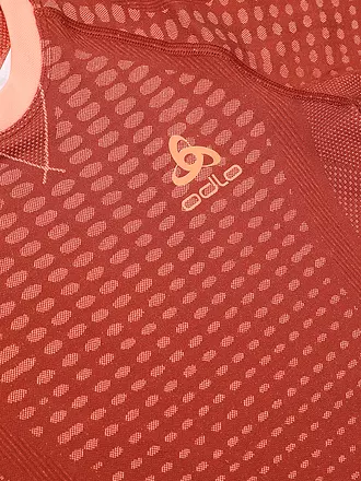 ODLO | Kinder Funktionsshirt Performance Warm | dunkelrot