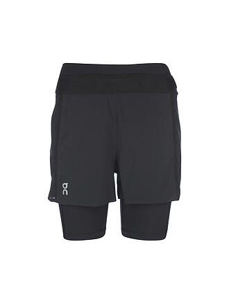 ON | Damen 2in1 Laufshort Active | schwarz