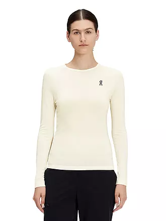 ON | Damen Funktionsshirt Merino Long-T | weiss