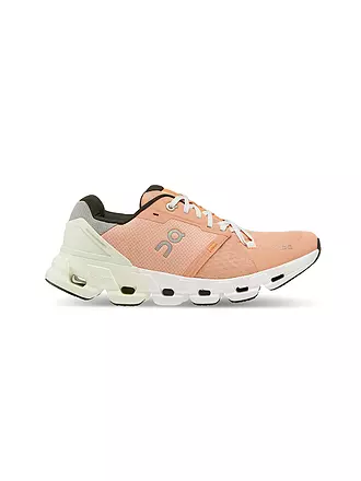 ON | Damen Laufschuhe Cloudflyer 4 WHITE HAY | beige