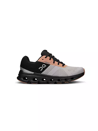 ON | Damen Laufschuhe Cloudrunner Waterproof FADE BLACK | 